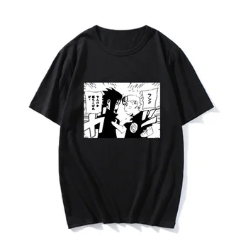 Animacinių Filmų Vasaros Marškinėliai Trumpomis Rankovėmis Hip-Hop Anime T-Shirt Vyrai Naruto Viršūnes Tee Marškinėliai