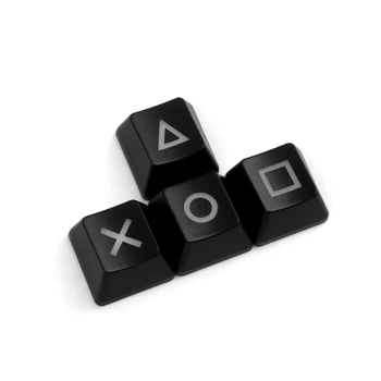 Automatinė klaviatūros ABS Praeinamas šviesos keycap krypties klavišas aukštyn ir žemyn, Kairėn, dešinėn cherry mx rodyklių klavišus OEM PSP raudona juoda