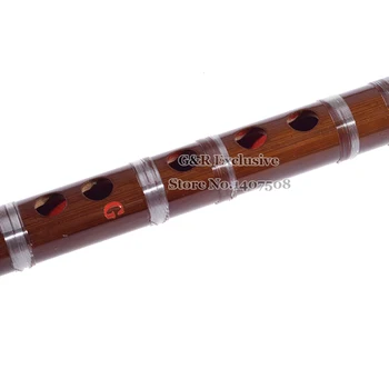 Kinijos Bambuko Fleita Diktofonas Vertikalus Bambu Flauta Vamzdis Mini Woodwind Muzikos Instrumentas C/D/E/F/G Klavišą, Rankų Darbo Klarnetui