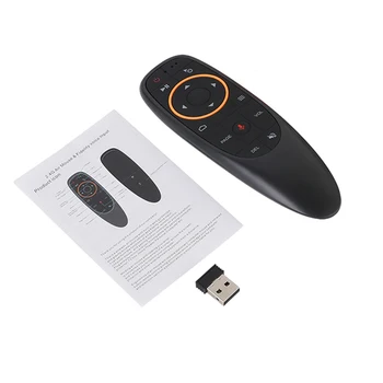 Kebidu G10 Oro Pelės Valdymo Balsu su 2.4 G USB Imtuvas G10s už Gyro Jutikliai, Mini Belaidė Smart Nuotolinio Android TV BOX