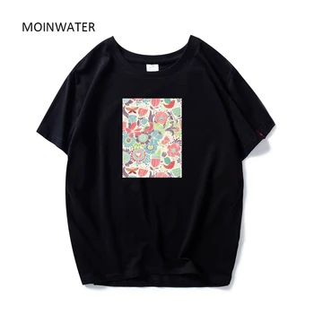MOINWATER High Street Medvilnės T marškinėliai Moterims 