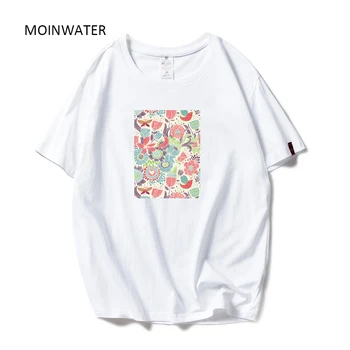 MOINWATER High Street Medvilnės T marškinėliai Moterims 