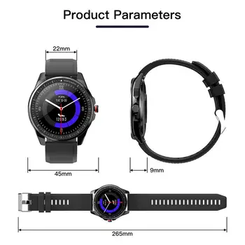 2021 TICWRIS RS Smart Watch Vyrų IP68 Vandeniui Širdies ritmo Monitorius Sporto Fitneso Kelio 