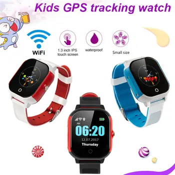 Smart Vaikams Žiūrėti IP67 atsparus Vandeniui Vaikų SIM Kortelės Touch Ekranas, GPS, WIFI SOS Tracker Kūdikių Žadintuvas Anti-Lost Smartwatch FA23