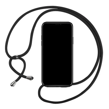 Dirželis Smegenų Grandinės Telefoną Atveju Ulefone 7 Pastaba 7P Karoliai Virvelę Coque už Ulefone Dvyniai Metalo S10 S7 S1 S8 Pro Atveju