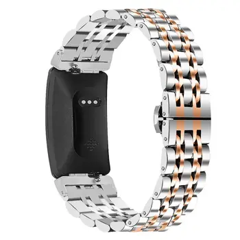 Oulicci Nerūdijančio Plieno fitbit įkvėpti hr band Apyrankę Magnetas Sagtis Pakeisti Fitbit Įkvėpti HR Širdies Smartwatch