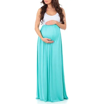 Naujas 2020 metų vasaros motinystės suknelė be rankovių motinystės suknelė kratinys motinystės suknelė S-XL