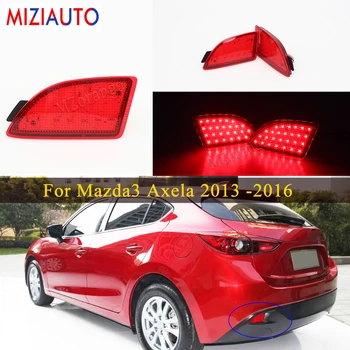 1 Pora LED Galinio Bamperio Atšvaito šviesą Mazda3 Axela BM 5D 2013 m. m. m. 2016 m., Hečbekas, Stabdžių Rūko Stop Žibintas Automobilių Reikmenys