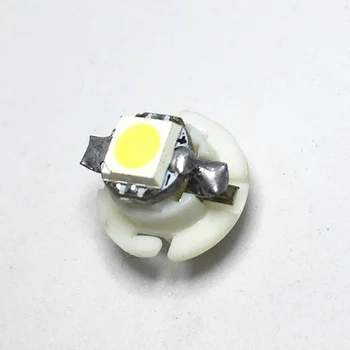 100VNT B8.4 T5 B8.4D 5050 1SMD Nauja LED Šoninis Indikatorius prietaisų Skydelyje Lemputė Automobilių Priemonė, Lengvojo Priemonė Lemputės Lemputės