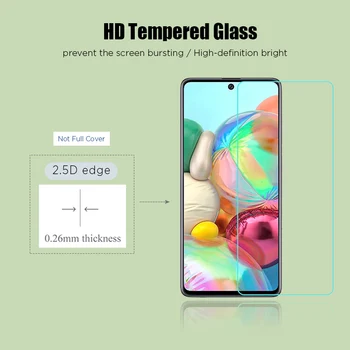 Grūdintas Stiklas samsung galaxy a10 a20 a30 a40 Apsaugos Glas Screen Protector Samsung A50 A70 A60 Išmanųjį telefoną, Priekiniai Filmas