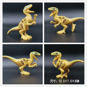 20 Dinozaurų Mažų Dalelių Surinkti Blokai Vaikų Švietimo Ankstyvos Vaikystės Žaislai Juros Periodo Dinozaurų Amžiuje