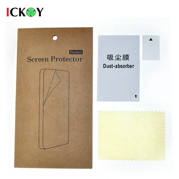 3* Aiškus LCD PET Shield Plėvelė Anti-Scratch Screen Protector Cover Garmin Edge 130 Priedai