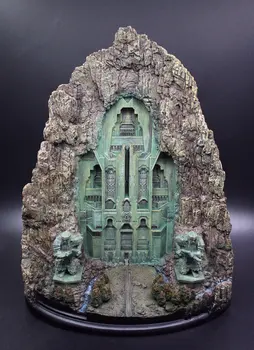 Aukštos kokybės 27cm Erebor Vienišas Kalnas durų dervos pav statula žaislų Kolekcijos modelis Darbastalio Apdaila dovana