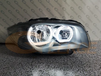 BMW 1 Serijos E82 E88 E87 E81 Puikios kokybės Itin šviesus DTM Stiliaus led Angel Eyes kit halo žiedai dienos šviesą