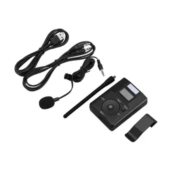 Nešiojamų 3.5 MM AUX Mažos galios Wireless FM Siųstuvas Stereo Radijo Transliacijos Adapteris Parama TF kortelę Xiaomi MP3 PC CD