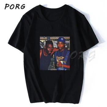 Tupac 2PAC R. I. P Mados Trumpas Rankovės Marškinėliai Spausdinami Medvilnės Viršuje Tees Atsitiktinis Hip-Hop, Rock, O Kaklo Roko Muzikos Tee Rap Marškinėliai 2020 m.