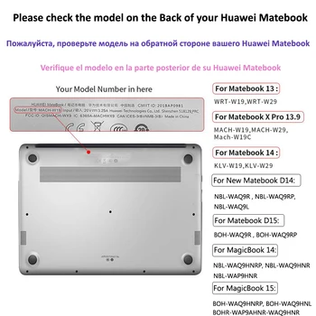 Aliejaus Tapybai Atveju, Huawei Matebook D 14 2020 D15 Garbę MagicBook 14 15 / X Pro 13.9 2019 Sąsiuvinis Padengti Matebook 13 14