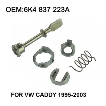 Automobilių Geležies Durų Užrakto Cilindras Taisymo Rinkinys, Skirtas VW Caddy 1995-2003 skaičius 2/3 ir 4/5 Durys, priekiniai kairės arba dešinės 5 Gabalas 6K4837223A