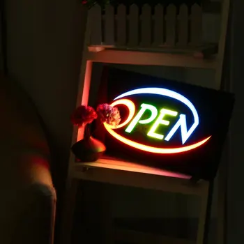 ATIDARYTI LED Neonas Pasirašyti Spalvinga LED Šviesos Lempos Dekoro Lempa Baras Parduotuvėje Ekranas Studija Langą Sienų Apdailai Neoninės Lemputės Vamzdis