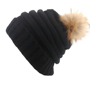 Naujas Žiemos Skrybėlę Moterų Kietas Šiltas, Minkštas Pp Pp HIP-HOP Moterų Megztos Kepurės Mergaitėms, Kepurės Vaikams, Vaikams, Kepurės Beanies variklio Dangčio