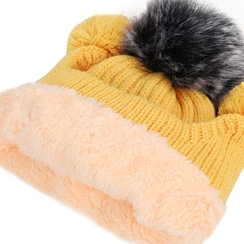 2019 žiemos apsauga, vaikų earmuffs skrybėlę šiltas, mielas medvilnės skrybėlę, šiltas megzti skrybėlę, berniukai ir mergaitės, karštas mados plius aksominė kepurė