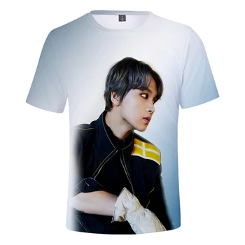 NCT 127 Mes Super Žmogaus 3D Atspausdintas T-shirt Moterims/Vyrams Kpop Vasaros trumpomis Rankovėmis Tshirts 2019 Karšto Pardavimo Laisvalaikio Drabužių Streetwear