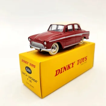 1/43 DeAgostini Dinky toys 544 Už Simca Aronde P60 Raudona Diecast Modelių Auto Automobilis Dovanų Kolekcija