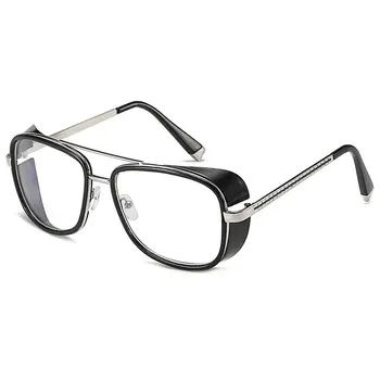 Mados Steampunk Akiniai nuo saulės Prekės ženklo Dizainas Vyrai Moterys Mados Metalo Saulės akiniai Derliaus Atspalvių Akių Oculos Masculino Gafas de
