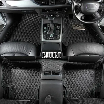 Geros kokybės! Custom specialių automobilių grindų kilimėliai Dešinėje pusėje Chrysler Grand Voyager 7 vietų 2016-2001 vandeniui automobilių kilimai