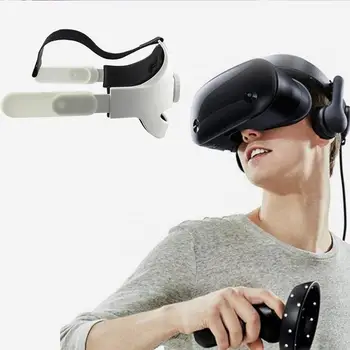 Reguliuojamas Oculus Quest 2 Galvos Dirželis VR elito dirželis Padidinti Remti Jėgos Paramą, Pagerinti Komforto Virtualios Realybės Prieigos