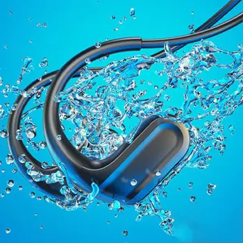 Tws Plaukimo Belaidė laisvų Rankų įranga Ausinės 6D Bass HIFI Stereo HD, MP3 Grotuvas, Bluetooth 5.0 IPX8 Vandeniui Kabinti Ausies Kabliuko Sportas