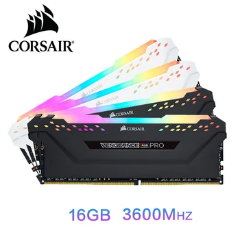 CORSAIR Vengeance RGB PRO RAM 16GB DDR4 16GB 32GB atminties PC4 3000Mhz 3200Mhz 3600Mzh DIMM Memoria Modulis