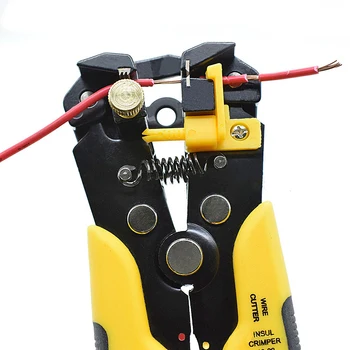 Vielos striptizo HS-D1 Crimper Kabelis Cutter Automatinis Laido Striptizo Daugiafunkcinis Nuėmimo Įrankiai Užspaudimo Replės Terminalo įrankis