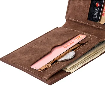 Xiaomi vyriškos piniginės Trumpas monetos piniginėje Pinigų klipas bag Ultra-plonas vyrų maišelio užtrauktukas Vyriškos Piniginės Monetos Kišenėje Foto Kortelės Turėtojas