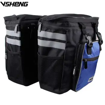 VSHENG naujas didelės talpos dviračio krepšys, lietaus, dviračių galinis krepšys kelio automobiliu uodega maišo laikymo maišelis lauko jojimo saugojimo krepšys