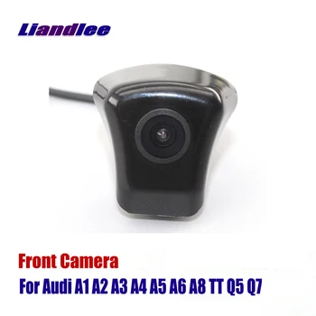 Automobilio Priekinė vaizdo Kamera Audi Pirmyn Logotipą, vaizdo Kamera Audi A1 A3 A4 A5 A6 A7 Q3 Q5 Q7 TT Priekinė vaizdo Kamera 