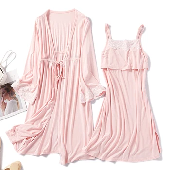 2vnt/komplektas Nėštumo Pižama Sleepwear Slaugos Nėščiosios Diržas Krūtimi Pižamą Motinystės Darbo Suknelė+Skraiste Gimdymo