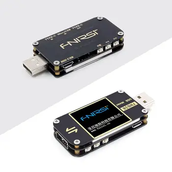 ATORCH FNB38 USB Testeris Srovės voltmetras QC4+ PD3.0 2.0 PGS Greito Įkrovimo Protokolo Talpa ekranas detecter
