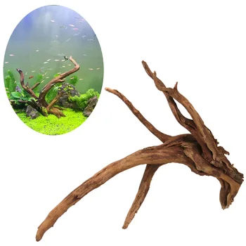 Behogar Gamtos Driftwood Akvariumas Medienos Dekoro Medžio Kamieno Atogrąžų Žuvų, Augalų Buveinių Bakas, 