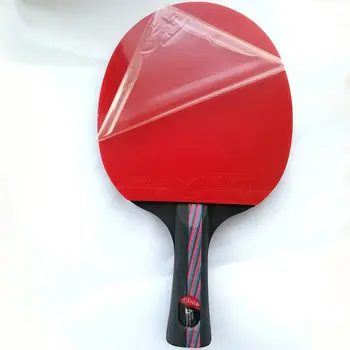 Profesinės Hibridiniai medžio 9.8 stalo teniso raketės su prekės spuogų į stalo teniso gumos FL rankena CS rankena stalo tenisas bat