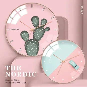 2020 Šiaurės vėjo meno sieninis laikrodis didmeninė miegamojo kambarį laikrodis šiuolaikinės paprasta asmenybė, kūrybiškumas mados tendencija laikrodis