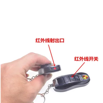 Kvailas automobilio raktas elektros smūgio raktų žiedas baras apgauti visą asmens žaislas elektrinių automobilių valdymo elektros smūgio automobilio kontrolės