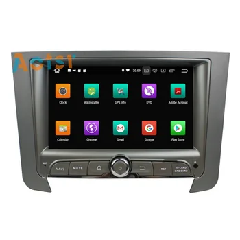 2Din Android 8.0 Automobilio multimedijos Grotuvas Autoradio GPS Navigacija SsangYong REXTON M. 4+32G 9 colių BT wifi, DVD grotuvas