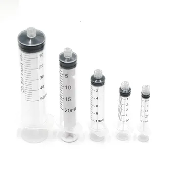 Vienkartinių švirkštų adatų švirkštų adatų švirkštų keitimo medicinos sterilūs pilstymo klizma finansuojančiojo adata 1/2/5/ml