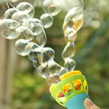 Elektros Bubble Gun Žaislai Mašina Automatinė Burbulas Vandens Lauko Žaislus Vaikams Ginklą Burbulas Juokinga Vasarą Pučia Vaikai Magi X7J9