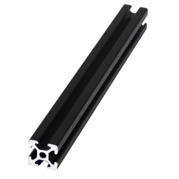 4pcs Black 150-800mm 2020 Aliuminio Profilių Ekstruzijos Rėmas CNC Lazerinio Graviravimo Staklės, 3D Spausdintuvą, Fotoaparato Slankiklį Baldai
