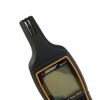 SNDWAY SW-572 Skaitmeninis Temperatūros ir Drėgmės Matuoklis Mini Termometras su Drėgmėmačiu Max/Min/Duomenų Paspaudę Laiko Rodymo Režimas