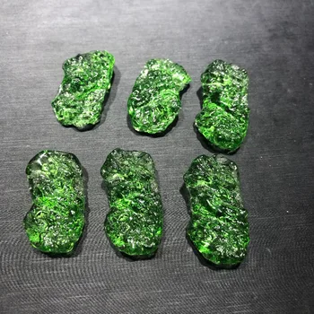 Čekijos gamtos crystal green meteoritas reiki akmens gydymo energija exorcise piktųjų dvasių