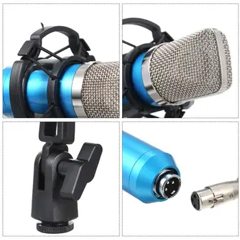 Microfone BM 700 Studija Mikrofonas Profesinės Microfone BM700 Kondensatoriaus Mikrofonas, Garso Įrašymo kompiuterio/Telefono
