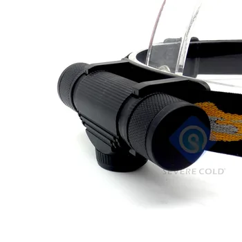 Sunkus Šalto LED 18650 Baterija Mini Baltos Šviesos Žibintas Lauko Žibintai Žvejybos žibintas USB Įkrovos Vandeniui priekinis žibintas